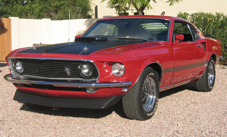 1969 Ford Mustang Mach 1. Timeline: 1969 Mustang - The