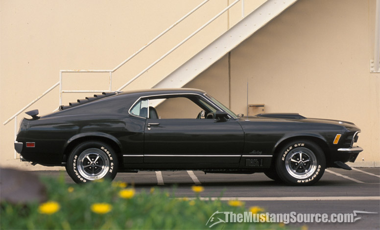 Raven Black 1970 Mustang Mach1 Fastback Timeline: 1970 Mustang - The Mustang 
