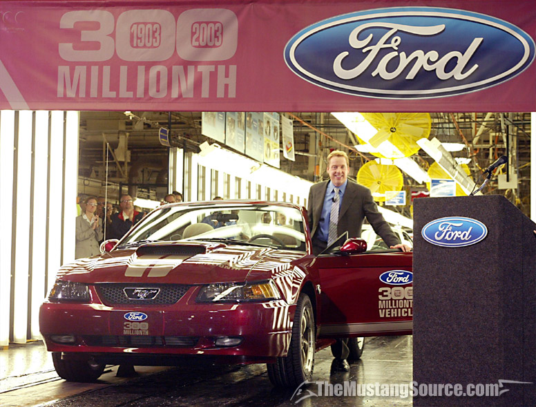 Ford's 300. Millionth Vehicle